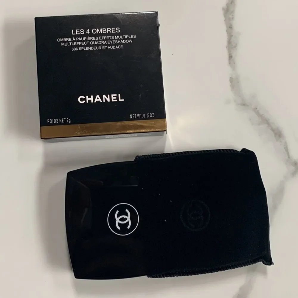 #304 CHANEL LES 4 OMBRES OMBRÉ PAULIÈRES EFFETS MULTIPLES EYESHADOW QUAD New - Picture 5 of 6